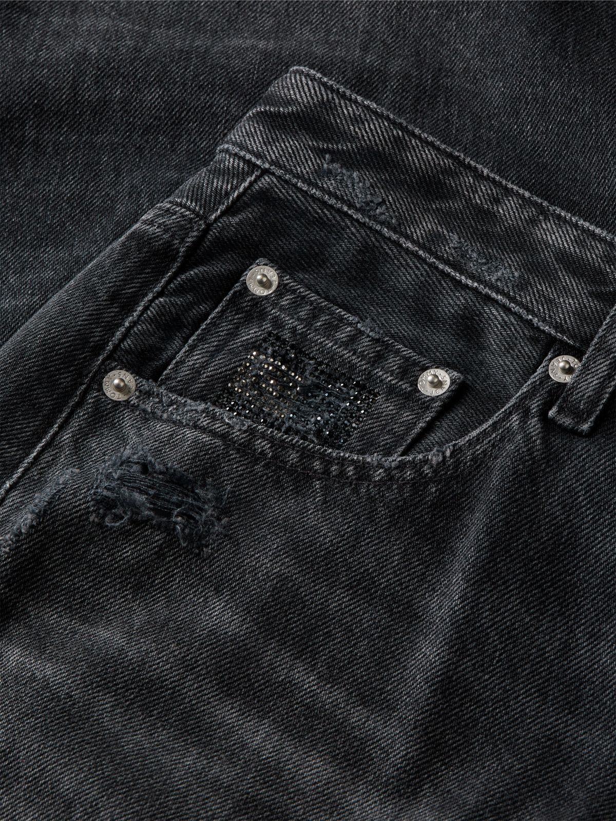 Tommy Jeans Low-Rise Baggy Jean — Denim Black