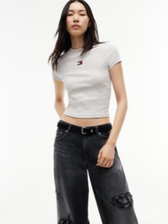 Tommy Jeans Low-Rise Baggy Jean — Denim Black 4
