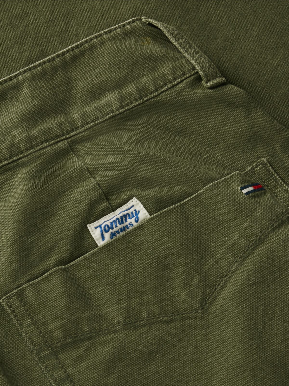 Tommy Jeans Barrel Pant — Dark Green