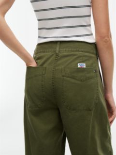 Tommy Jeans Barrel Pant — Dark Green 3