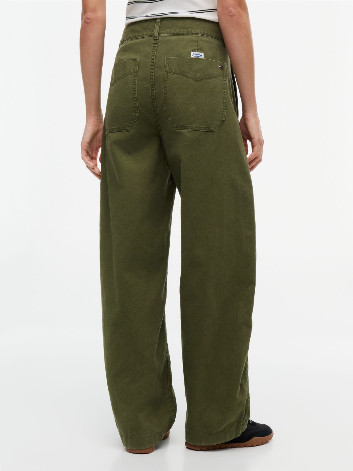 Tommy Jeans Barrel Pant — Dark Green