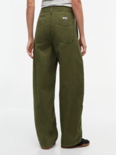 Tommy Jeans Barrel Pant — Dark Green 4
