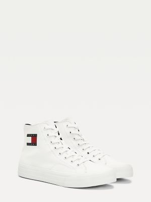 tommy hilfiger mens high top sneakers
