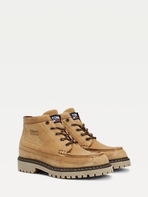 tommy hilfiger suede boots mens