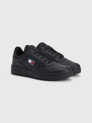 TJ Logo Leather Sneaker Tommy Hilfiger USA