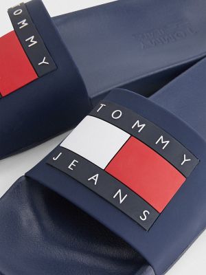 | Hilfiger USA Jeans Tommy Pool Slide Tommy