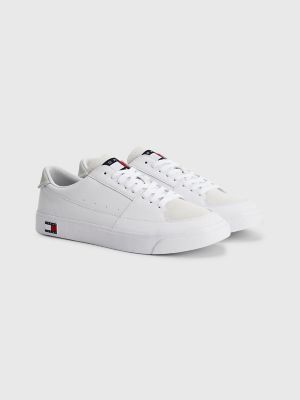 Tommy | Flag USA Sneaker Hilfiger Leather