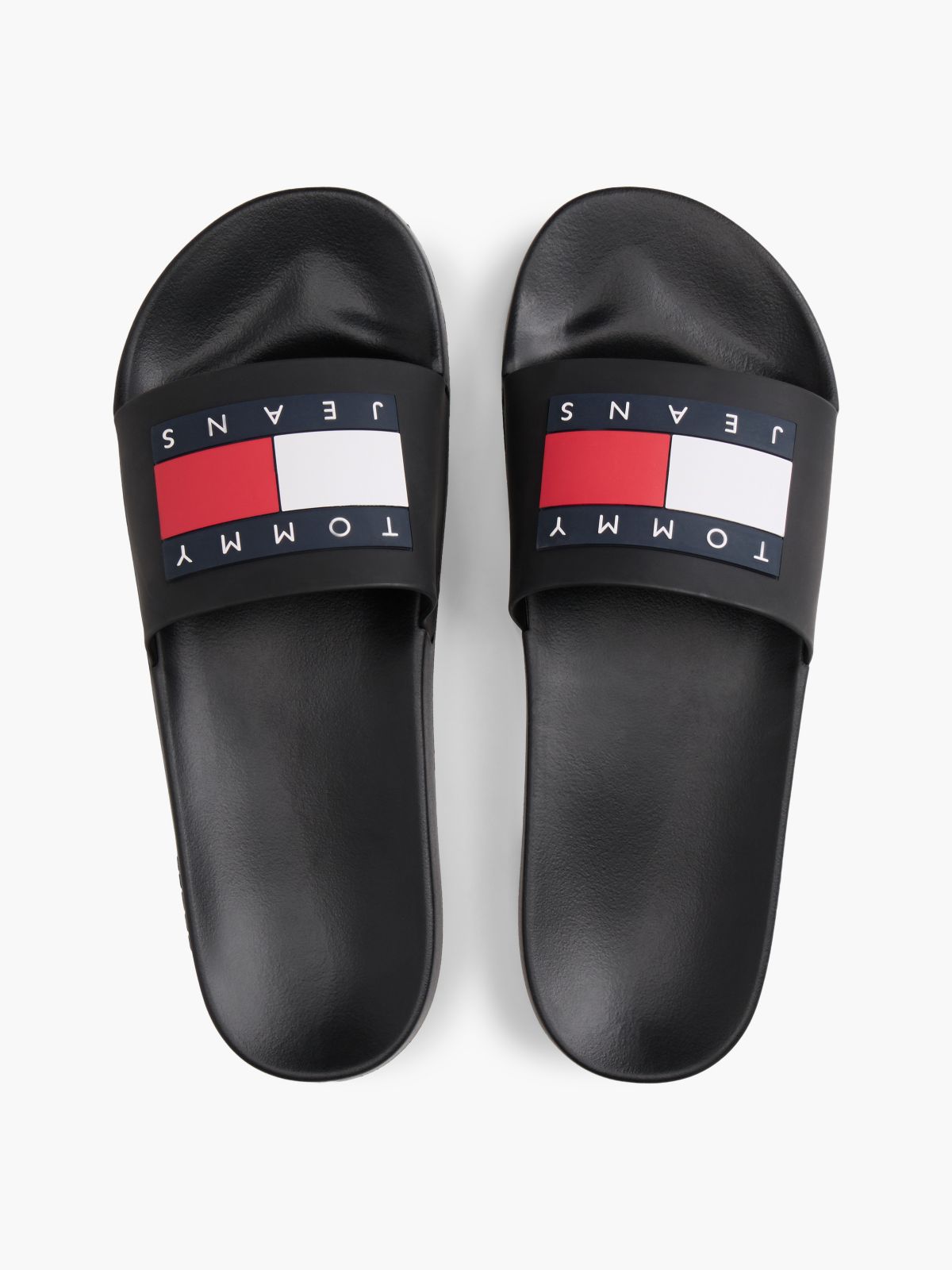 Tommy Jeans Pool Slide — Black
