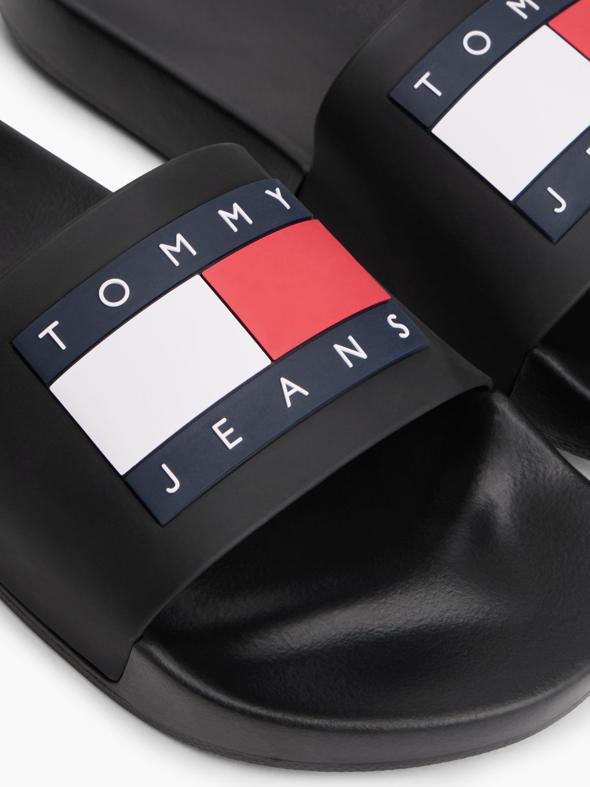 Tommy Jeans Pool Slide — Black