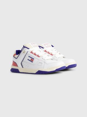 Tommy Jeans Leather Skate Sneaker | Tommy Hilfiger USA