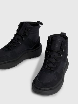 Tommy hilfiger outlet suede hiking boots