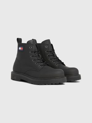 TJ Flag Leather Ankle Boot
