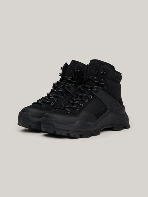 TJ Urban Hybrid Leather Boot, Black