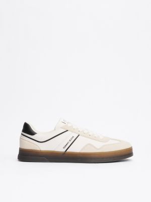 Tommy Jeans Greenwich Leather Sneaker, Black