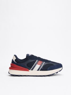 Casual retro sneaker tommy hilfiger on sale