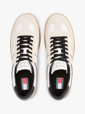 Tommy Jeans Low-Top Leather Mix Sneaker | Tommy Hilfiger Canada