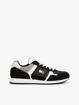 Tommy Jeans Low-Top Runner Sneaker, Black