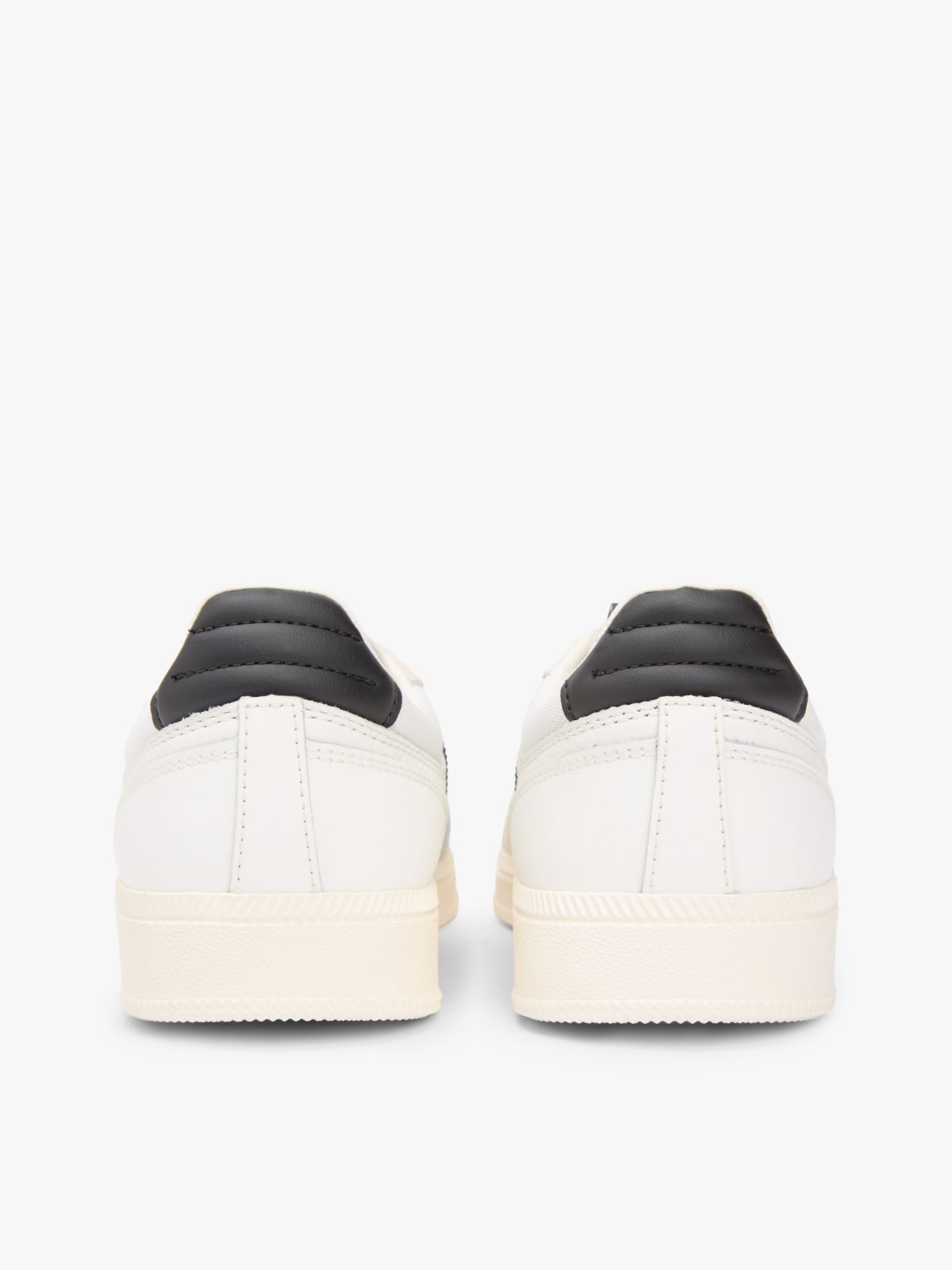 Tommy Jeans Suede Mix Skater Sneaker — Ecru/Black