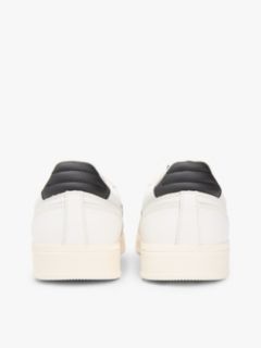 Tommy Jeans Suede Mix Skater Sneaker — Ecru/Black 4