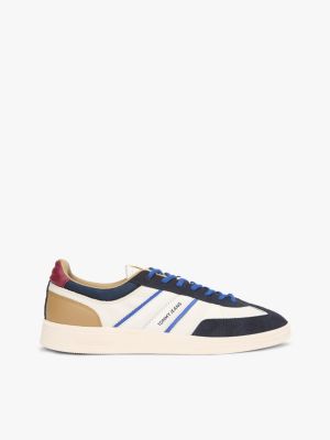 Tommy Jeans Suede Mix Skater Sneaker, Dark Night Navy
