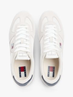 Tommy Jeans Mixed-Texture Skater Sneaker — Stratus Grey 3