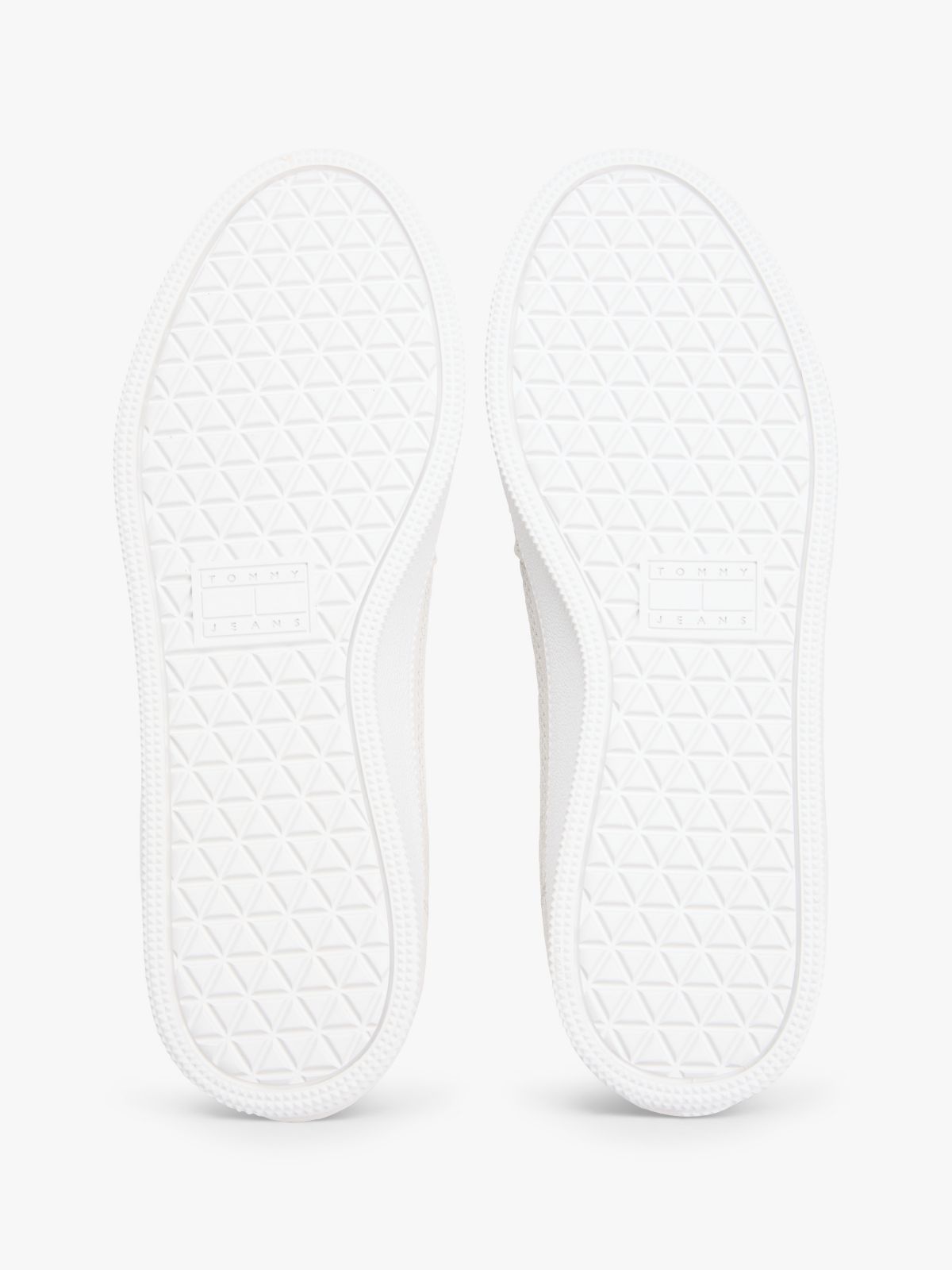 Tommy Jeans Mixed-Texture Skater Sneaker — Stratus Grey