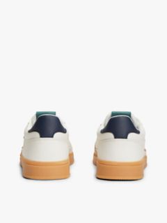 Tommy Jeans Mixed-Texture Skater Sneaker — Ecru 4