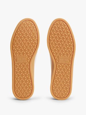 Мужские кроссовки Tommy Hilfiger Tommy Jeans Mixed-Texture Skater, цвет: Экрю — фото 5