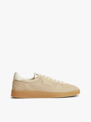 Tommy Jeans Suede Skater Sneaker, Gentle Gold
