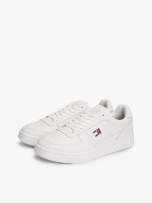 Мужские кроссовки Tommy Hilfiger Tommy Jeans Archive Leather, цвет: Экрю — фото 2