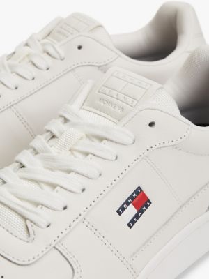 Мужские кроссовки Tommy Hilfiger Tommy Jeans Archive Leather, цвет: Экрю — фото 6