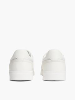 Tommy Jeans Leather Mix Skater Sneaker — Ecru 4