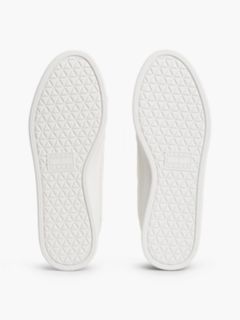 Tommy Jeans Leather Mix Skater Sneaker — Ecru 5