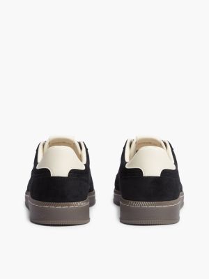 Мужские кроссовки Tommy Jeans Suede Court, цвет: Чёрный — фото 4