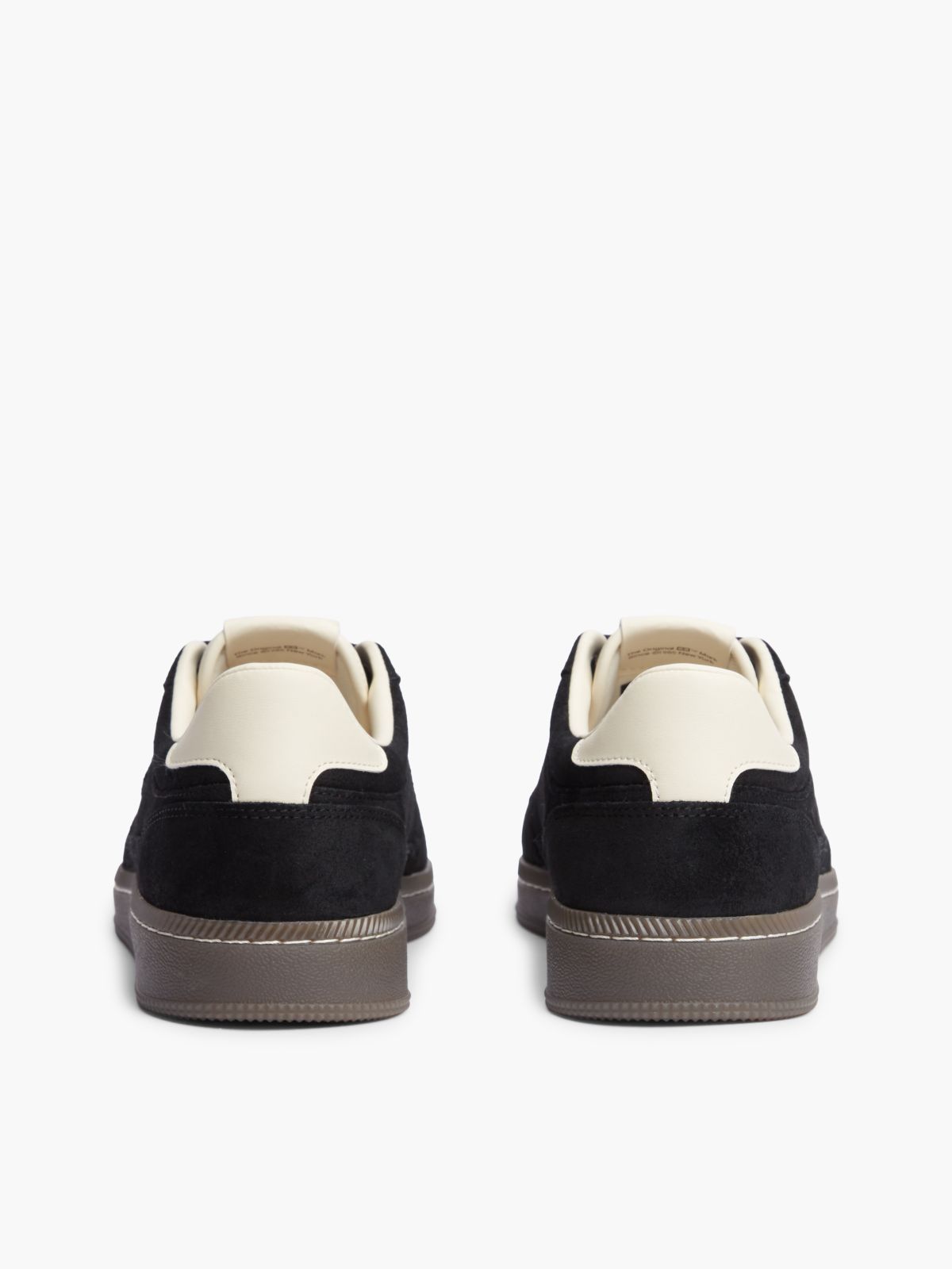 Tommy Jeans Suede Court Sneaker — Black
