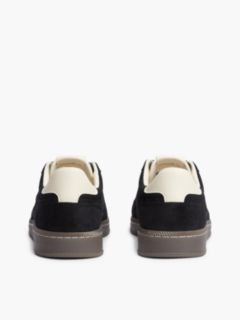 Tommy Jeans Suede Court Sneaker — Black 4