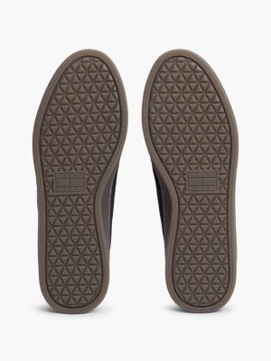Мужские кроссовки Tommy Jeans Suede Court, цвет: Чёрный — фото 5