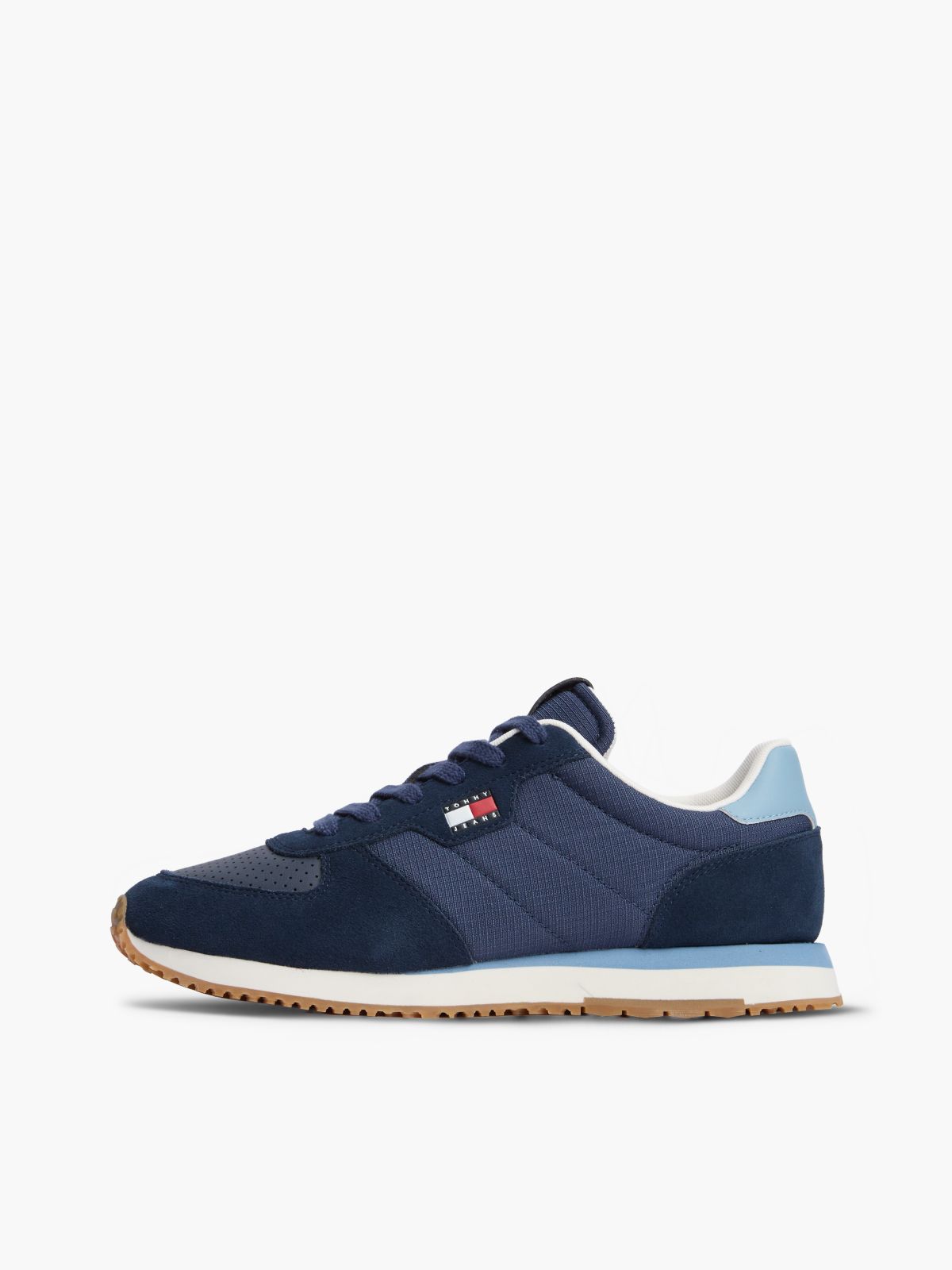 Tommy Jeans Low-Top Runner Sneaker — Dark Blue/Coastal Haze