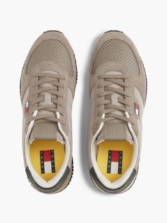 Tommy Jeans Low-Top Runner Sneaker — Taupe Clay / Pewter Green 3