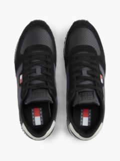 Tommy Jeans Low-Top Runner Sneaker — Washed Black / Stratus Grey 3