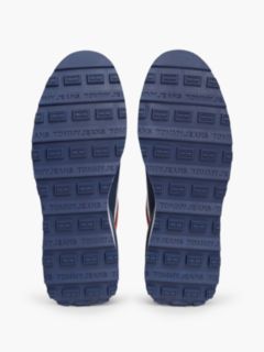 Tommy Jeans Mixed-Media Runner Sneaker — Red White & Blue 5