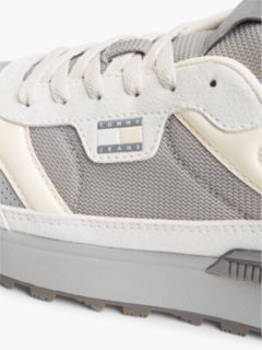 Tommy Jeans Mixed-Media Runner Sneaker — Stratus Grey 6