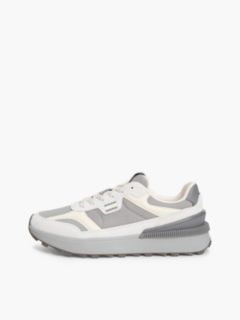 Tommy Jeans Mixed-Media Runner Sneaker — Stratus Grey 7