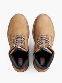 Tommy Jeans Archive Leather Outdoor Boot — Warm Khaki 3