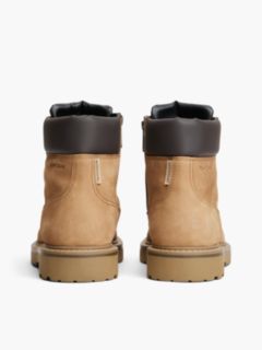 Tommy Jeans Archive Leather Outdoor Boot — Warm Khaki 4