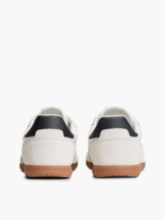 Tommy Jeans Mixed-Leather Sneaker — White 4