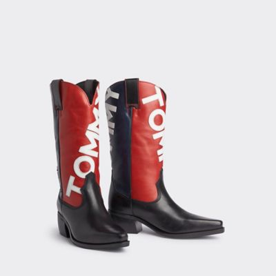 tommy hilfiger flag boots