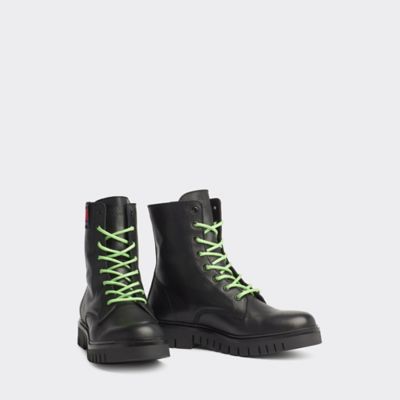 tommy hilfiger corporate belt biker boots