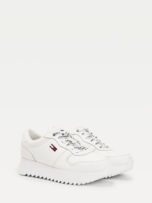 Cleated High Leather Sneaker | Tommy 
