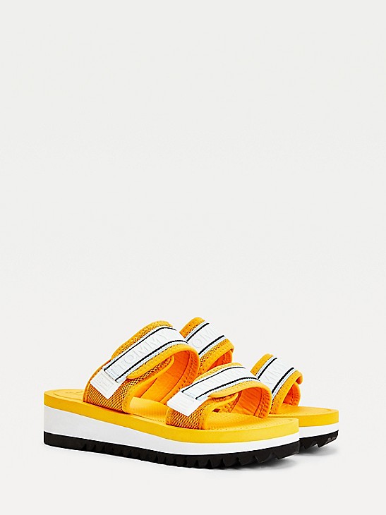 Verdeel expositie Tact Recycled Double Strap Sandal | Tommy Hilfiger